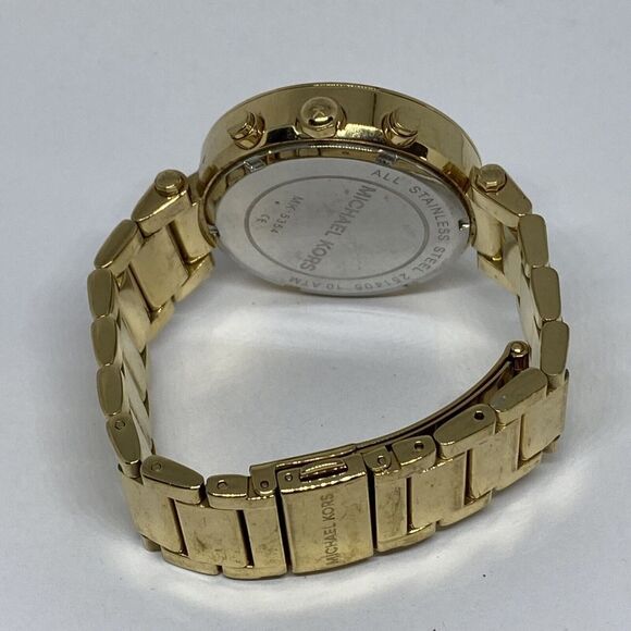 Michael Kors Parker MK5354 Womens Stainless Steel Analog Dial Quartz Watch UC811 - Picture 11 of 12